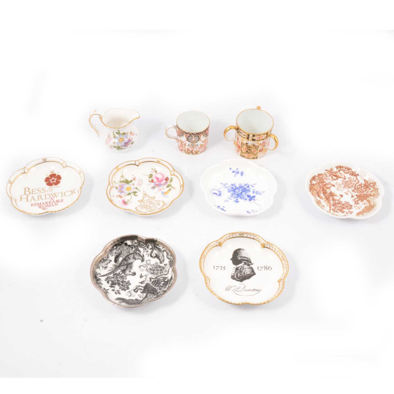Lot 87 - Large collection of Royal Crown Derby pin dishes.