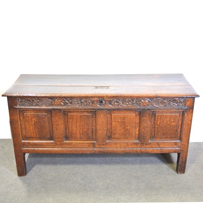 Lot 509 - Joined oak coffer