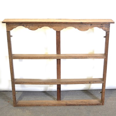 Lot 513 - Joined oak delft rack