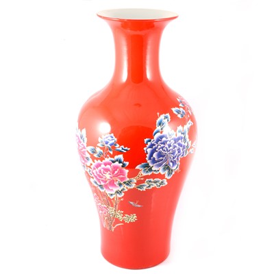 Lot 199 - Very large Chinese Republican period porcelain vase.