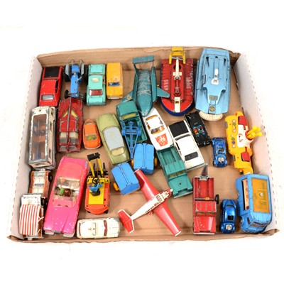 Lot 234 - Tray of loose die-cast models and vehicles