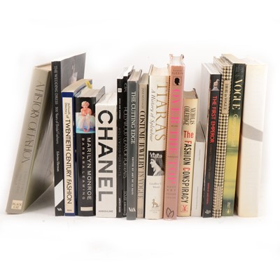 Lot 151 - Quantity of Fashion history reference books, including Chanel and Vogue.