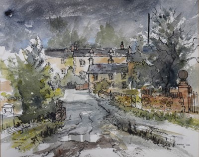 Lot 444A - Norman Sims - Main Street, Naunton and Cotswold Vista, Blockley, a pair.