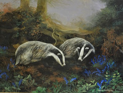 Lot 463 - Caroline Manning - Badgers.