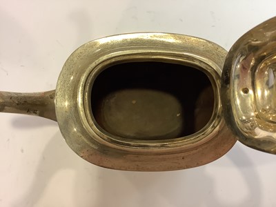 Lot 227 - Silver teapot