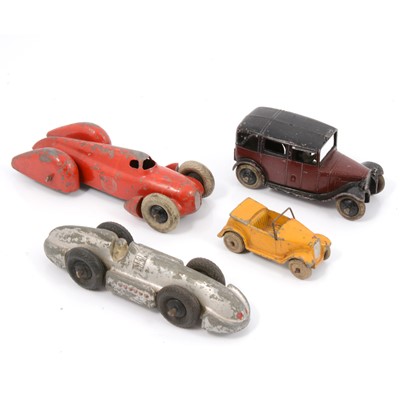Lot 213 - Four pre-war and later Dinky Toys