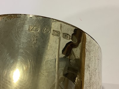 Lot 229 - Victorian silver goblet