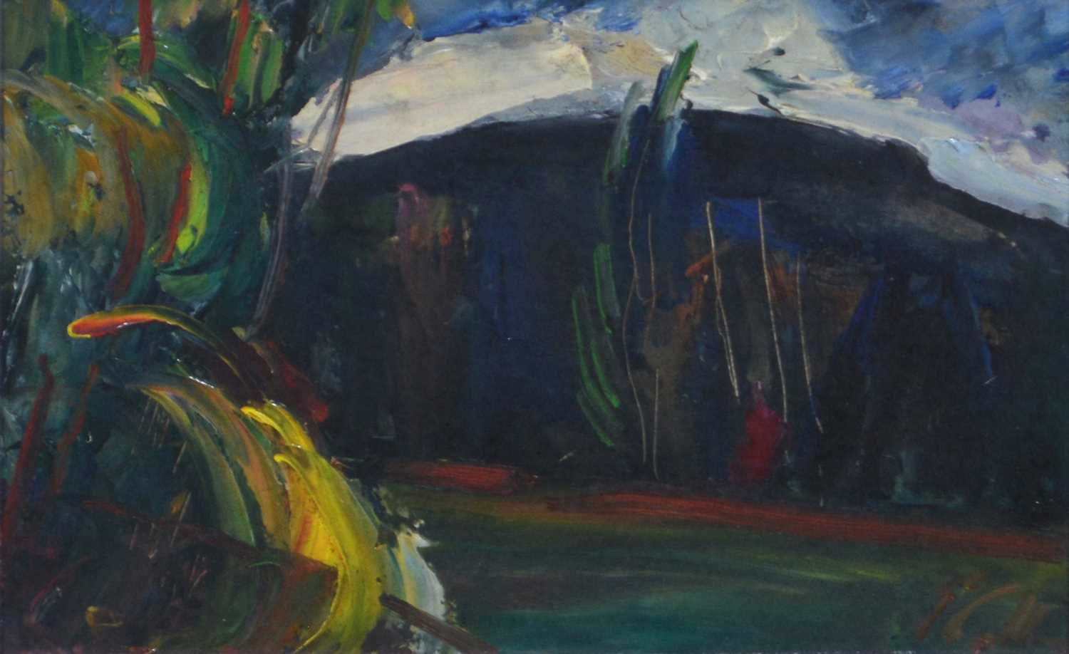 Lot 365 - Peter Collis - Landscape near Enniskerry.