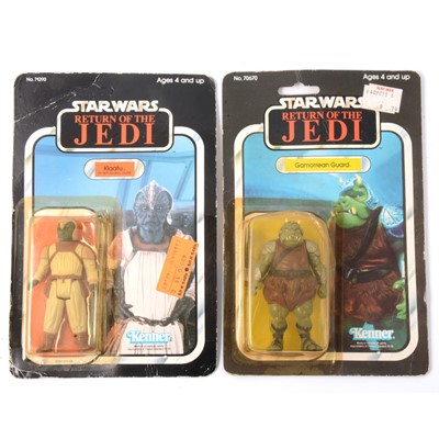 Lot 289 - Two Star Wars Kenner figures; Gamorrean Guard and Klaatu