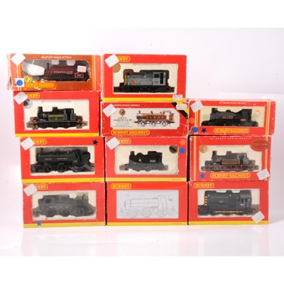Lot 125 - Eleven Hornby OO gauge model railway locomotives