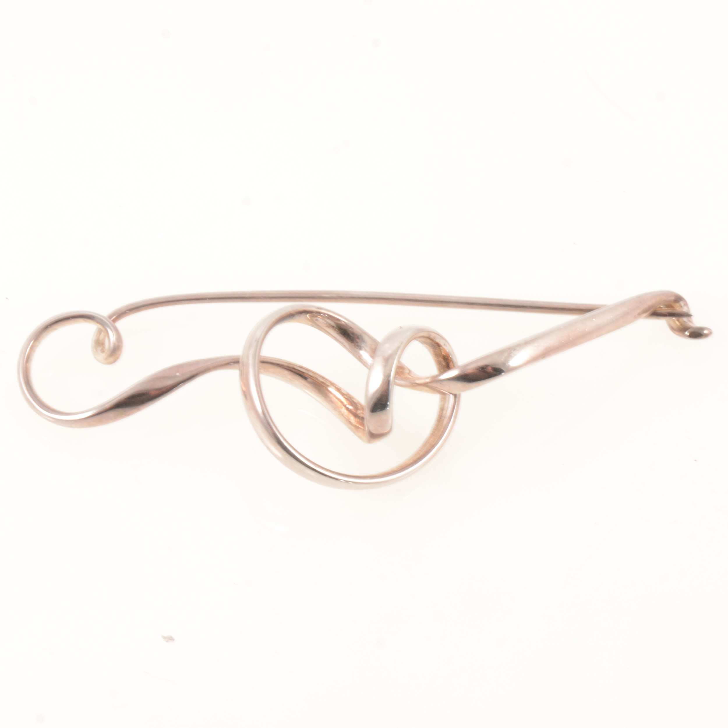 Torun Buler-Hube for Georg Jensen - silver Forget-Me-Knot brooch