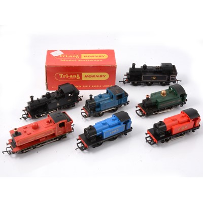 Lot 123 - Seven OO gauge model railway locomotives