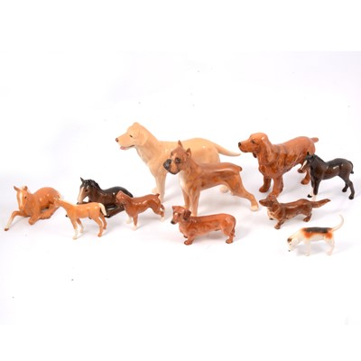 Lot 63 - Beswick, Royal Doulton and other animal models