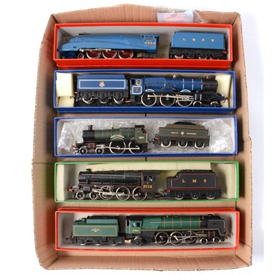 Lot 131 - Five Hornby OO gauge model railway locomotives