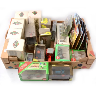 Lot 249 - One box of tractor and farm vehicle models
