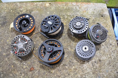 Lot 167 - Quantity of fishing fly reels and spools