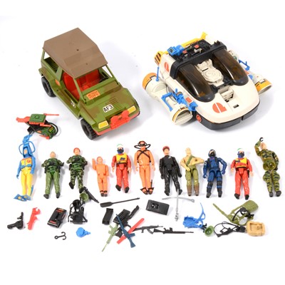 Lot 276 - Action Force CPC figures and vehicles