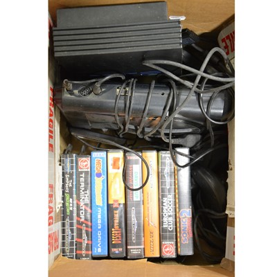 Lot 303 - Sega Mega Drive, games and a PlayStation 2