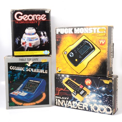 Lot 294 - Four CGL electronic battery-operated games