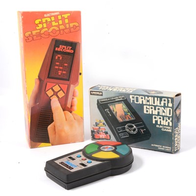 Lot 295 - Three electronic games and a Tele-Sports