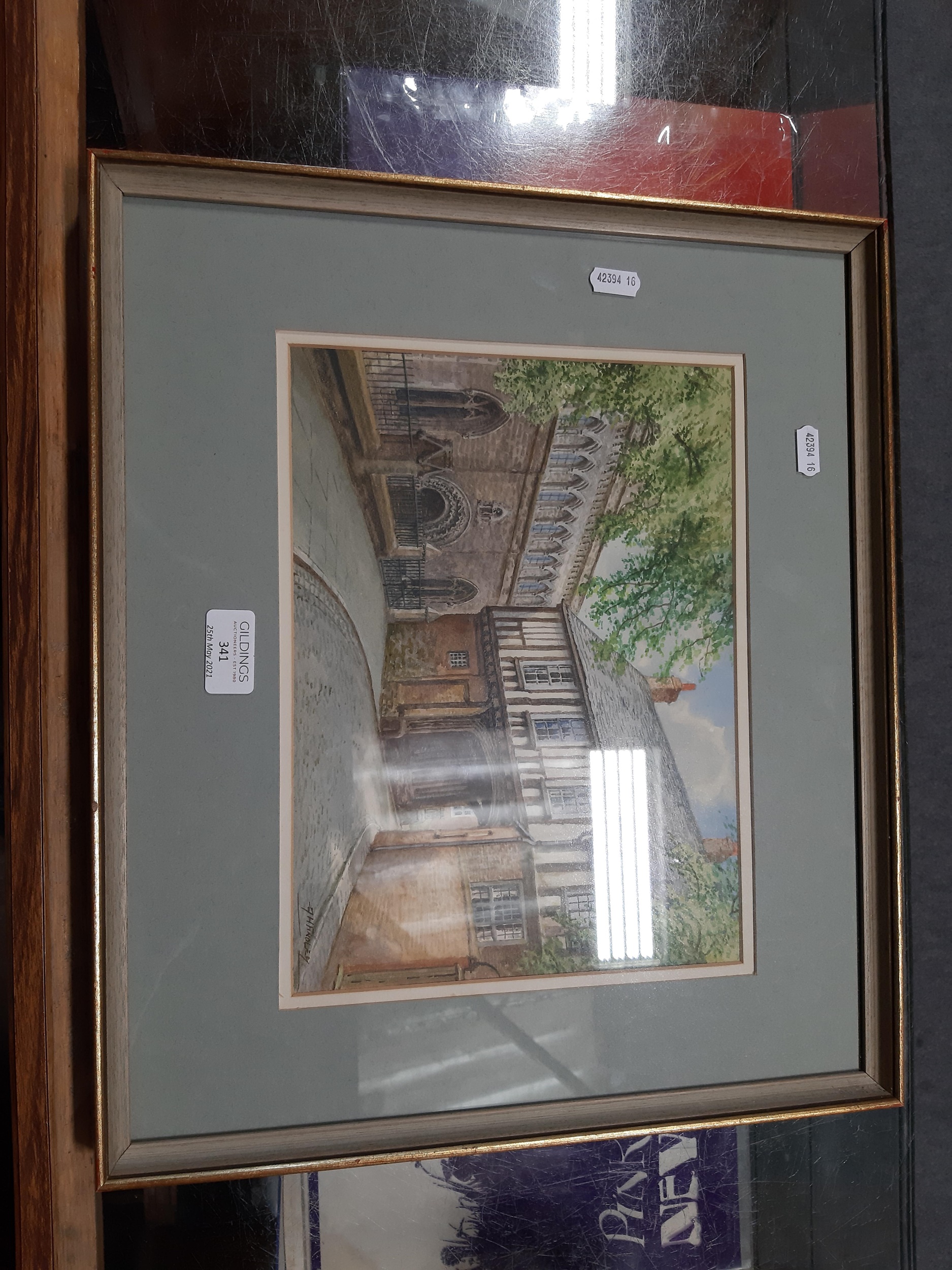 Lot 341 Albert H Findley, Tudor Gateway, Leicester.