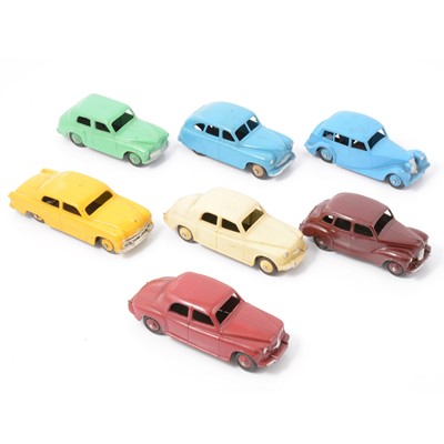 Lot 208 - Seven Dinky Toy cars
