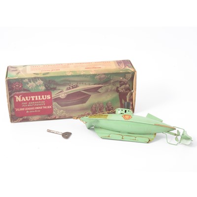 Lot 263 - A Sutcliffe model clock-work submarine 'Nautilus'
