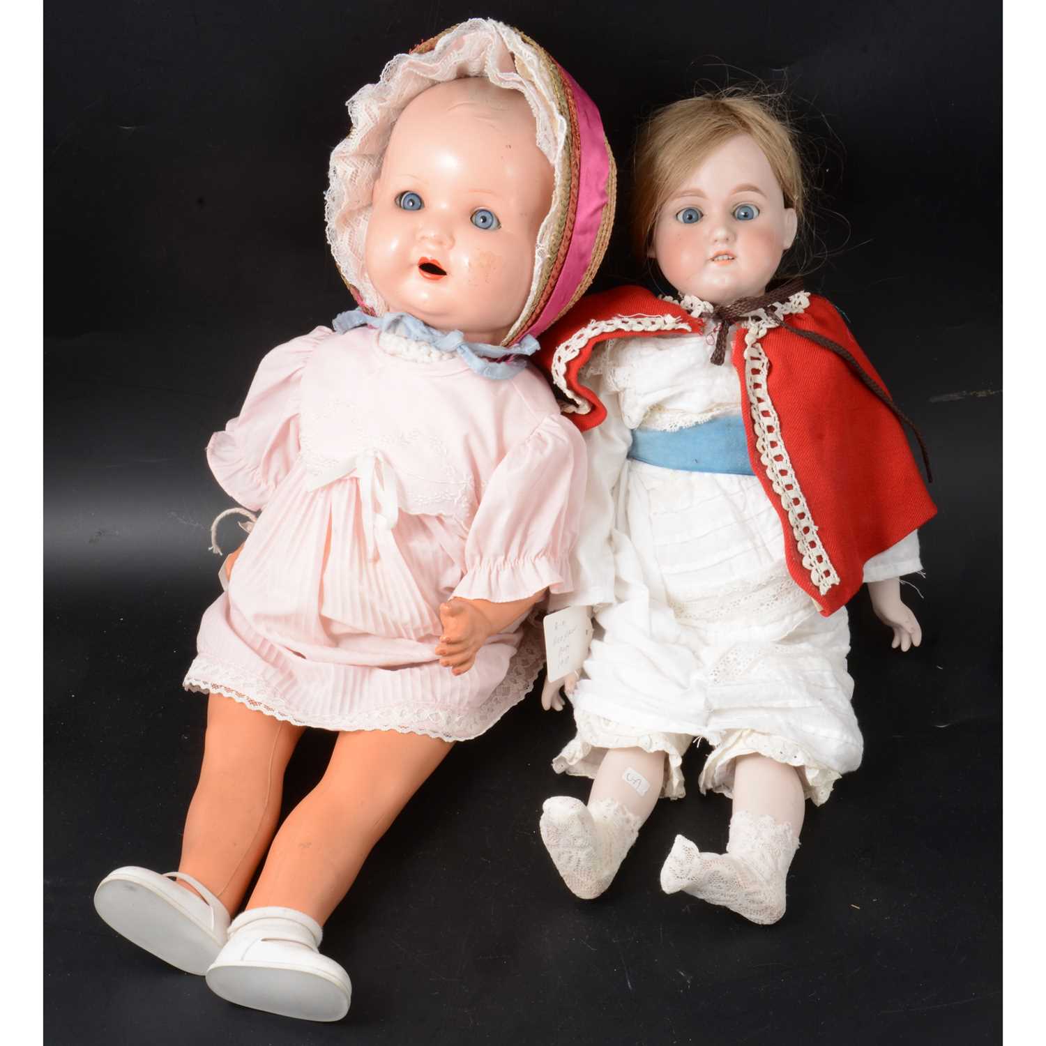 Lot 366 - Two dolls.