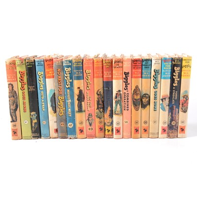 Lot 80 - W E Johns, nine-teen first edition and early edition Biggles books