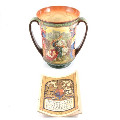 Lot 51 - Royal Doulton Commemorative Limited Edition Loving Cup - Coronation George VI