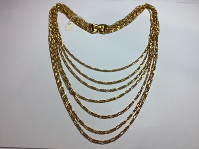 Lot 311 - Bold gilt metal costume jewellery, Trifari, Sharra Pagano, Christian Lacroix, Shakira