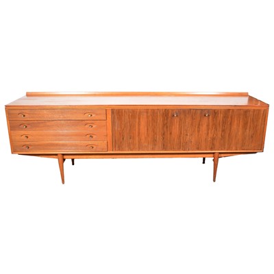 Lot 114 - Mid-century extending dining table and matching sideboard, by Robert Heritage for Archie Shine