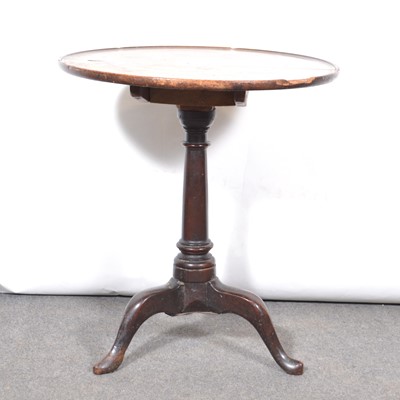 Lot 336 - Georgian oak occasional table