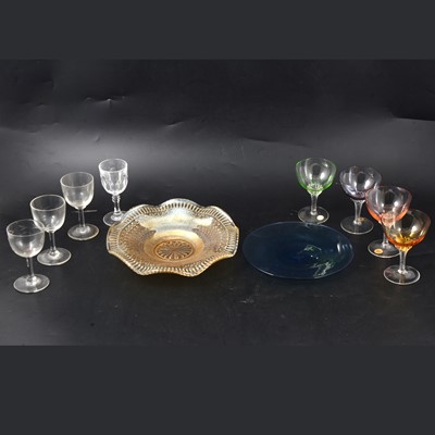 Lot 88 - Wine glasses, liqueur glasses and other glasswares.