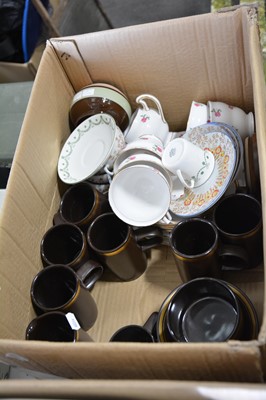 Lot 15 - Purbeck coffee set, Sadler teaset and other tea wares.