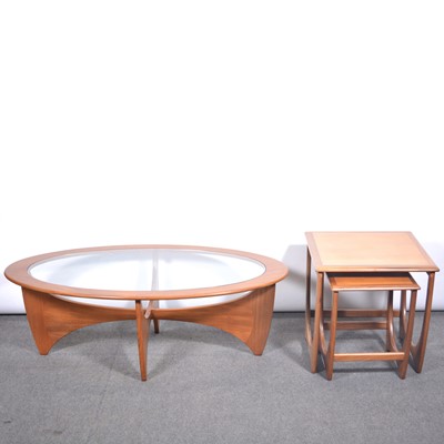 Lot 368 - G Plan teak coffee table and two others