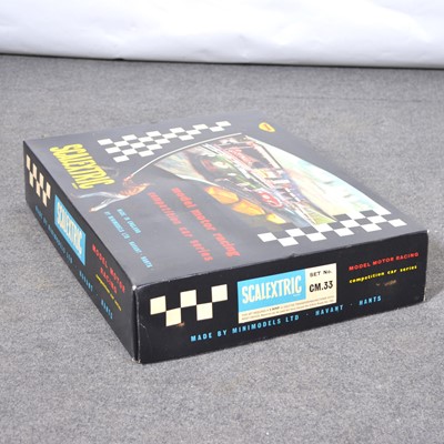 Lot 267 - Scalextric slot-car racing set, CM.33