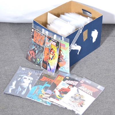 Lot 67 - Mixed Marvel, First, DC comics and graphic novels.