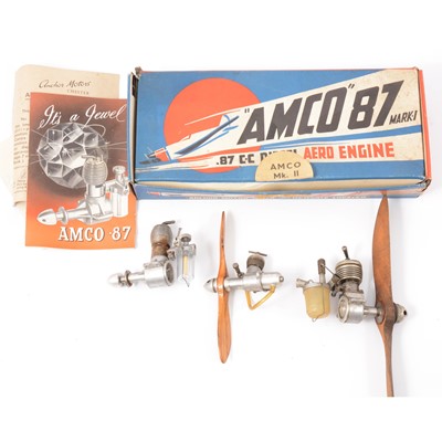 Lot 172 - Three aero model engines