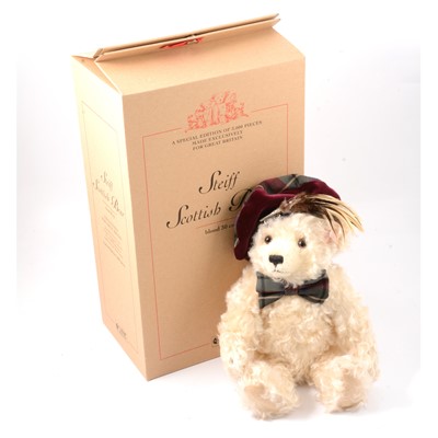 Lot 345 - Modern Steiff teddy bear; Scottish Bear