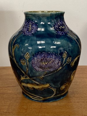 Lot 154 - George Cartlidge for Hancock & Sons, a Morris Ware vase.