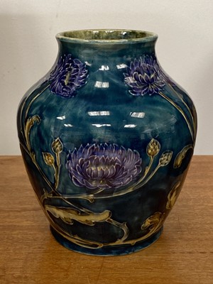 Lot 154 - George Cartlidge for Hancock & Sons, a Morris Ware vase.