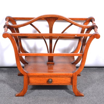 Lot 358 - Reproduction mahogany Canterbury