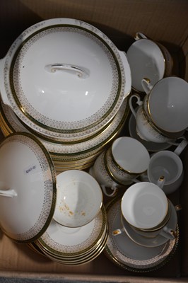 Lot 47 - Three boxes of assorted part tea and dinner wares