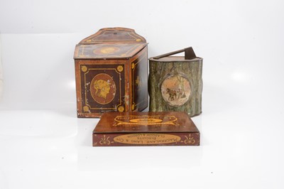 Lot 157 - Three early 20th-century confectionery tins