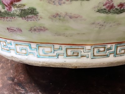 Lot 88 - Large Cantonese porcelain vase