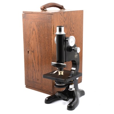 Lot 97 - R & J Beck Ltd monocular microscope.