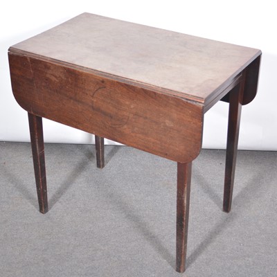 Lot 416 - Victorian mahogany Pembroke table