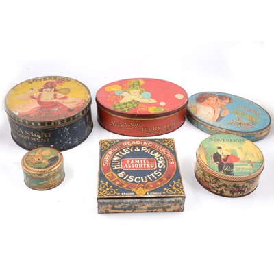 Lot 138 - Early 20th-century biscuit tins