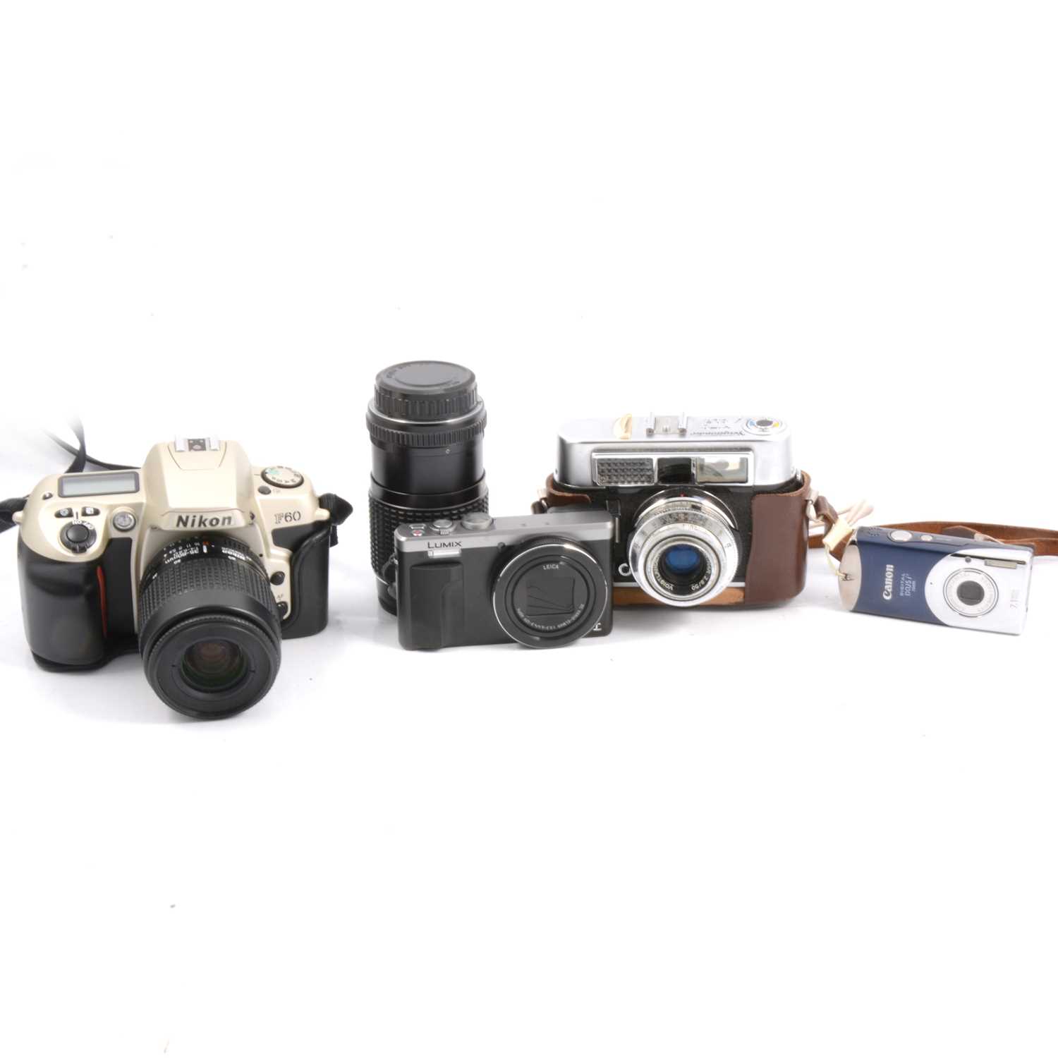 Lot 234 - Film and digital cameras